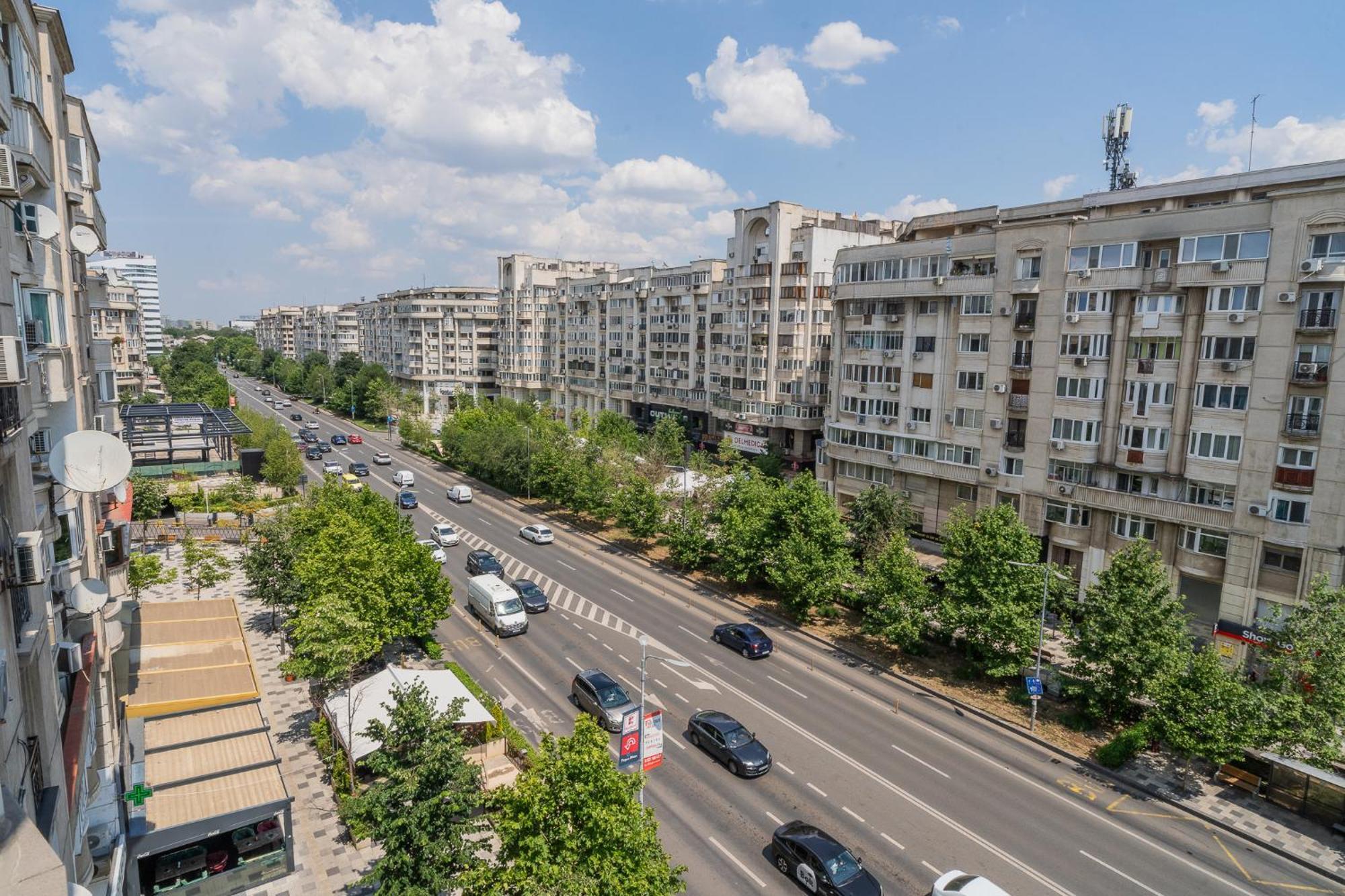 Luxury 2Br On Decebal Avenue Apartment บูคาเรสต์ ภายนอก รูปภาพ