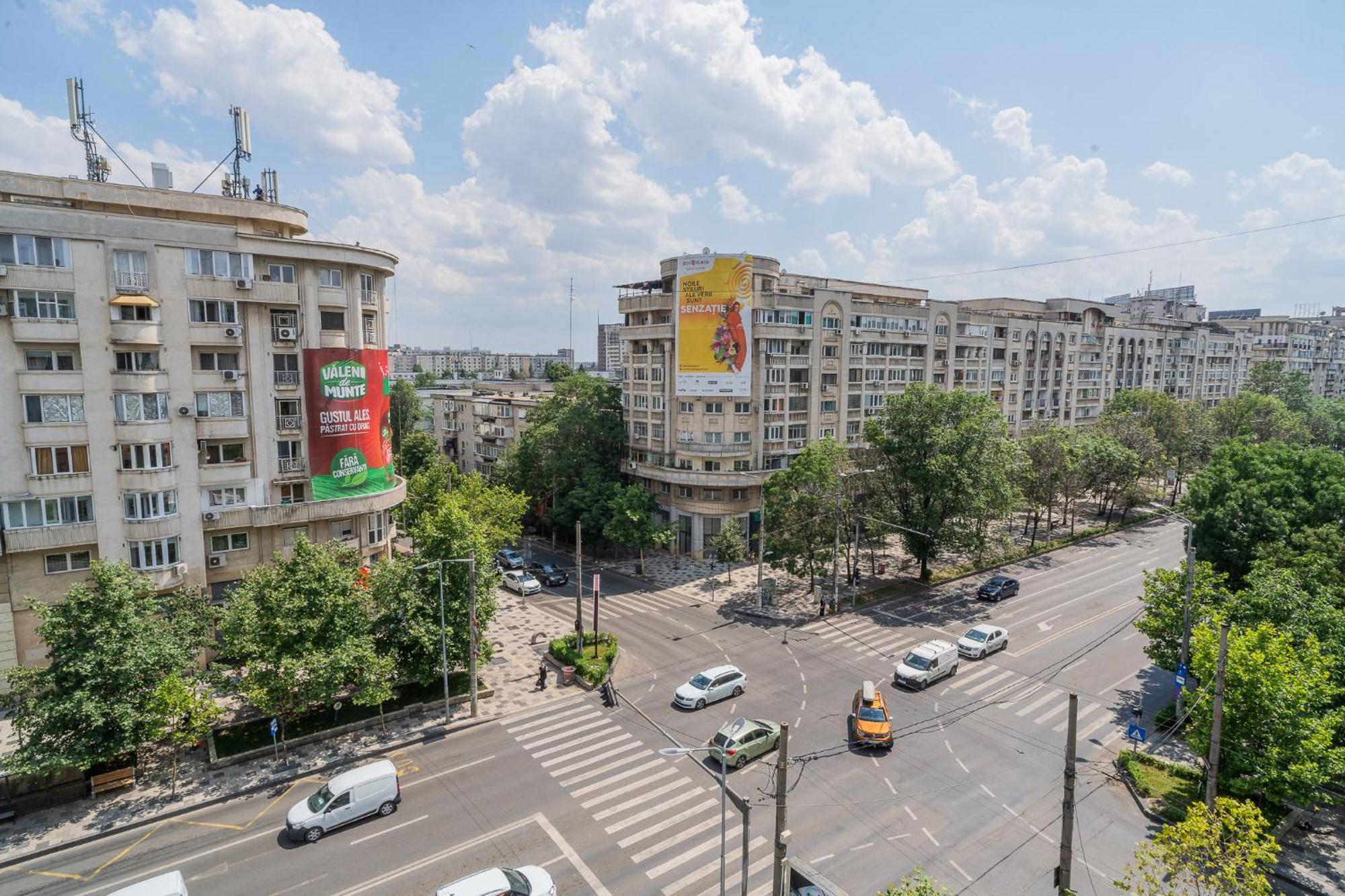 Luxury 2Br On Decebal Avenue Apartment บูคาเรสต์ ภายนอก รูปภาพ