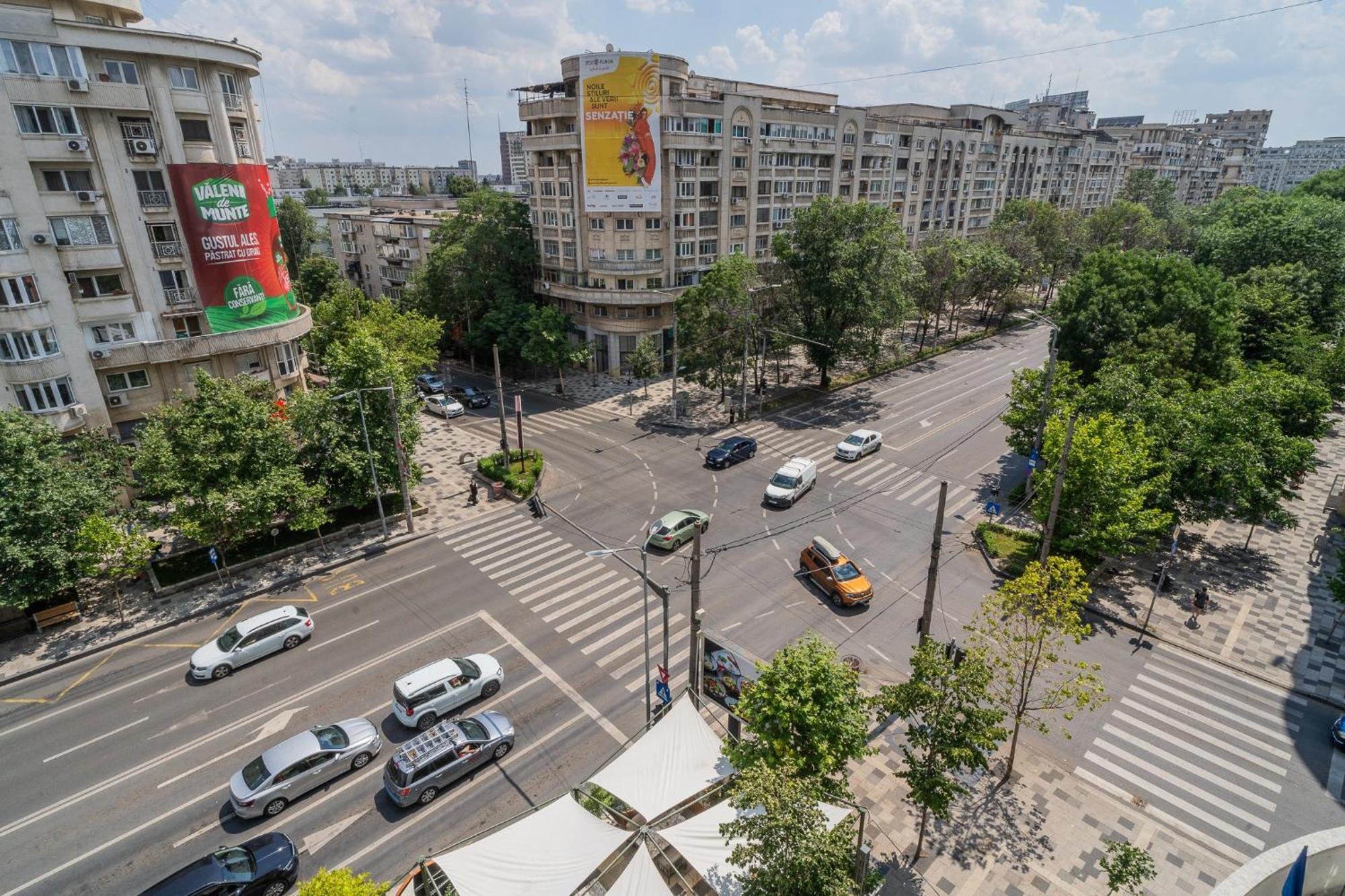 Luxury 2Br On Decebal Avenue Apartment บูคาเรสต์ ภายนอก รูปภาพ